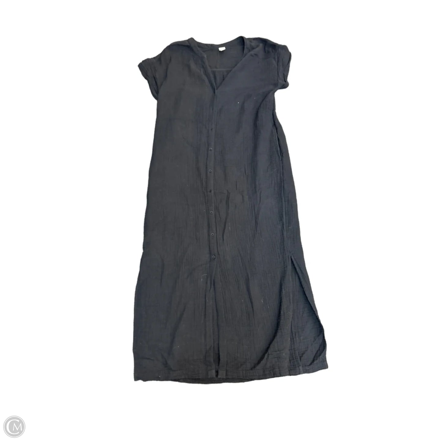Dress Casual Maxi By Loft In Black, Size: S
