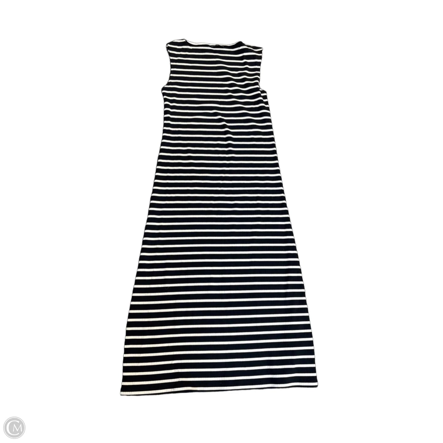 Dress Casual Maxi By J. Crew In Striped Pattern, Size: L