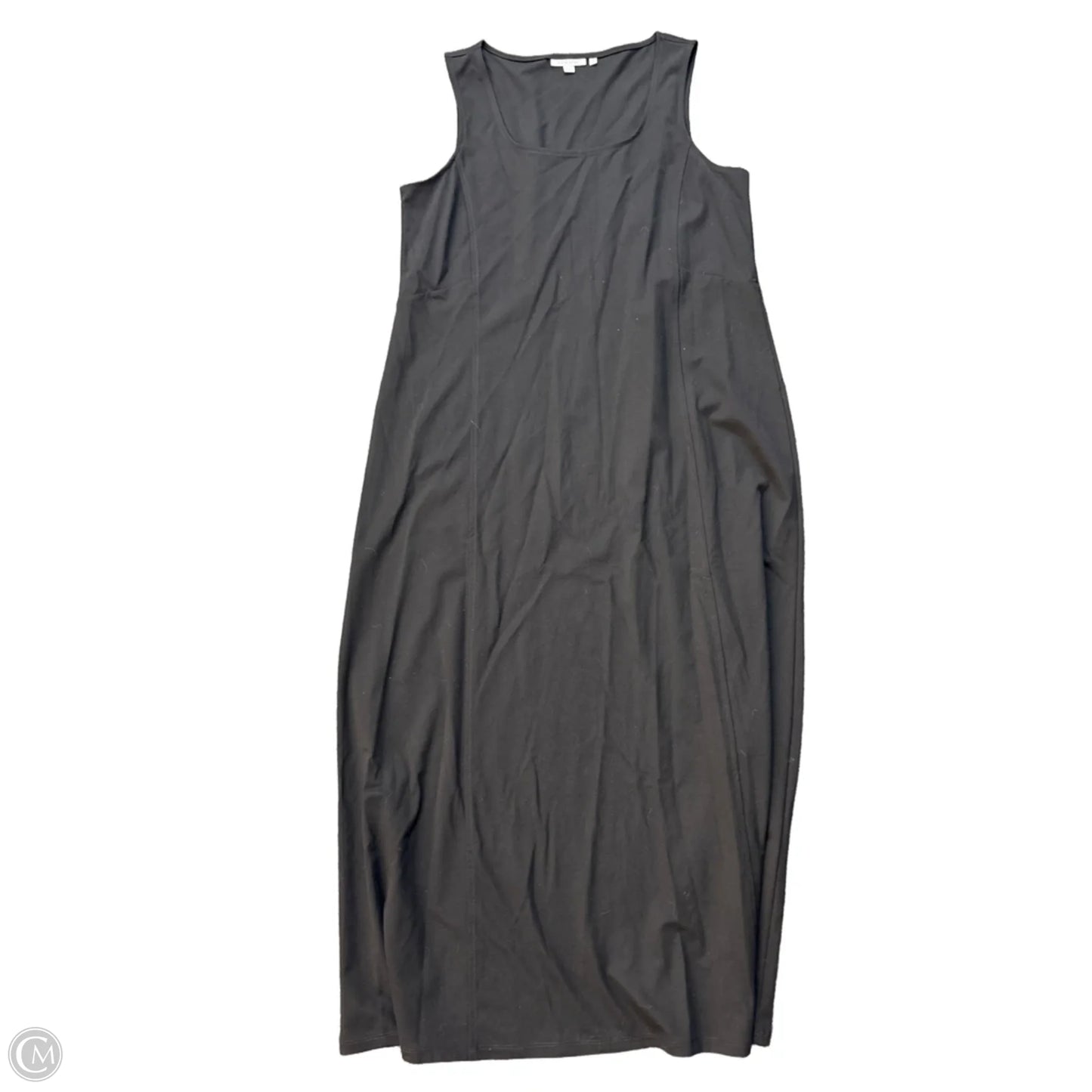Dress Casual Maxi By Chicos In Black, Size: M