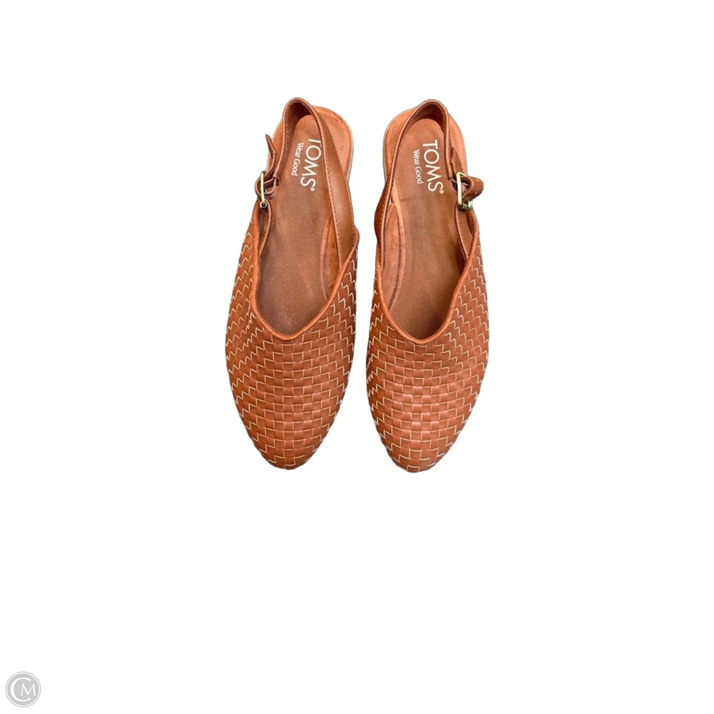 Sandals Flats By Toms In Brown, Size: 8.5