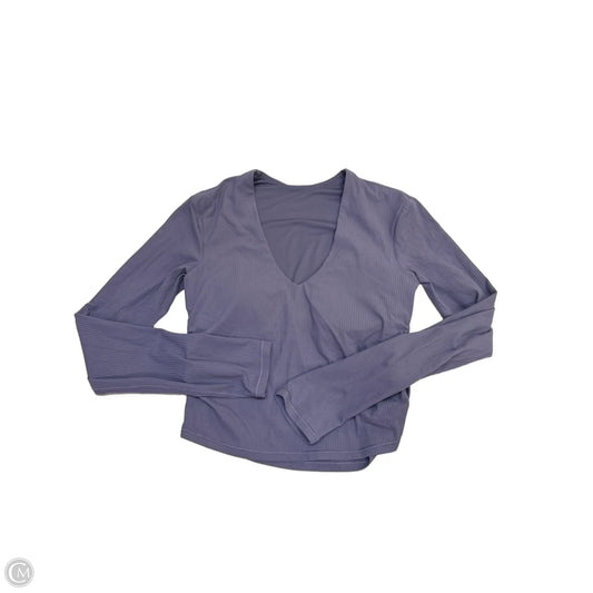 Athletic Top Long Sleeve Crewneck By Lululemon In Multi-colored, Size: S