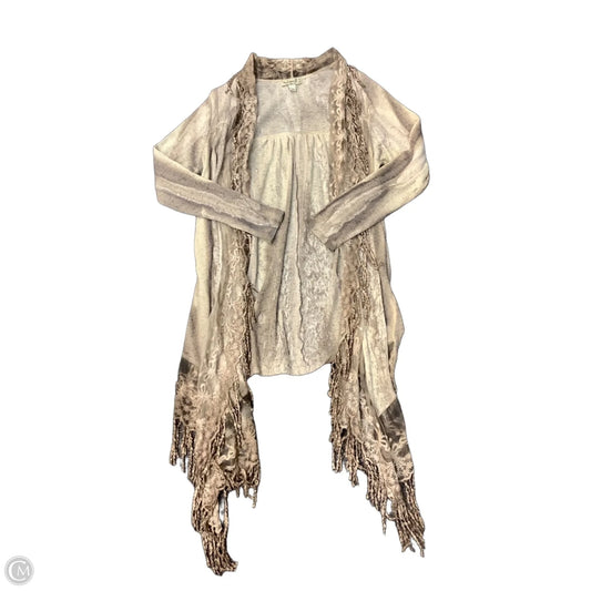 Kimono By One World In Brown & Pink, Size: 1x