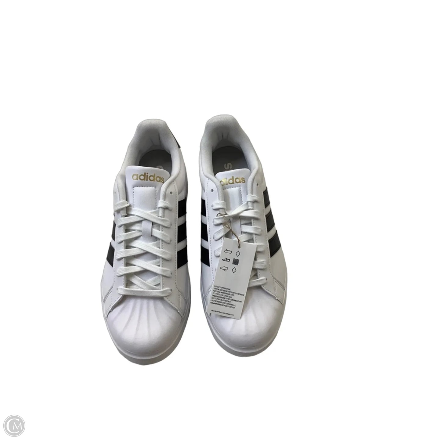 Shoes Athletic By Adidas In White, Size: 10