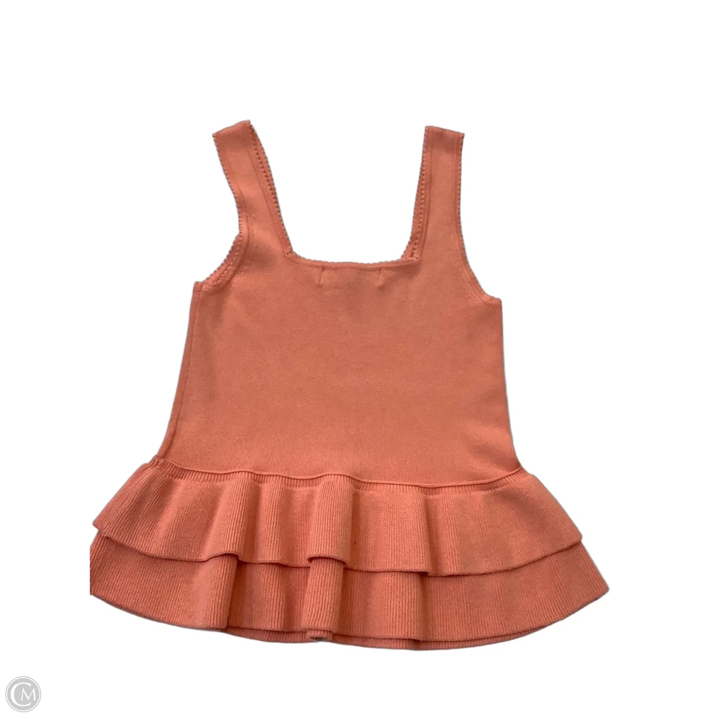 Top Sleeveless By Primark In Peach, Size: Xs