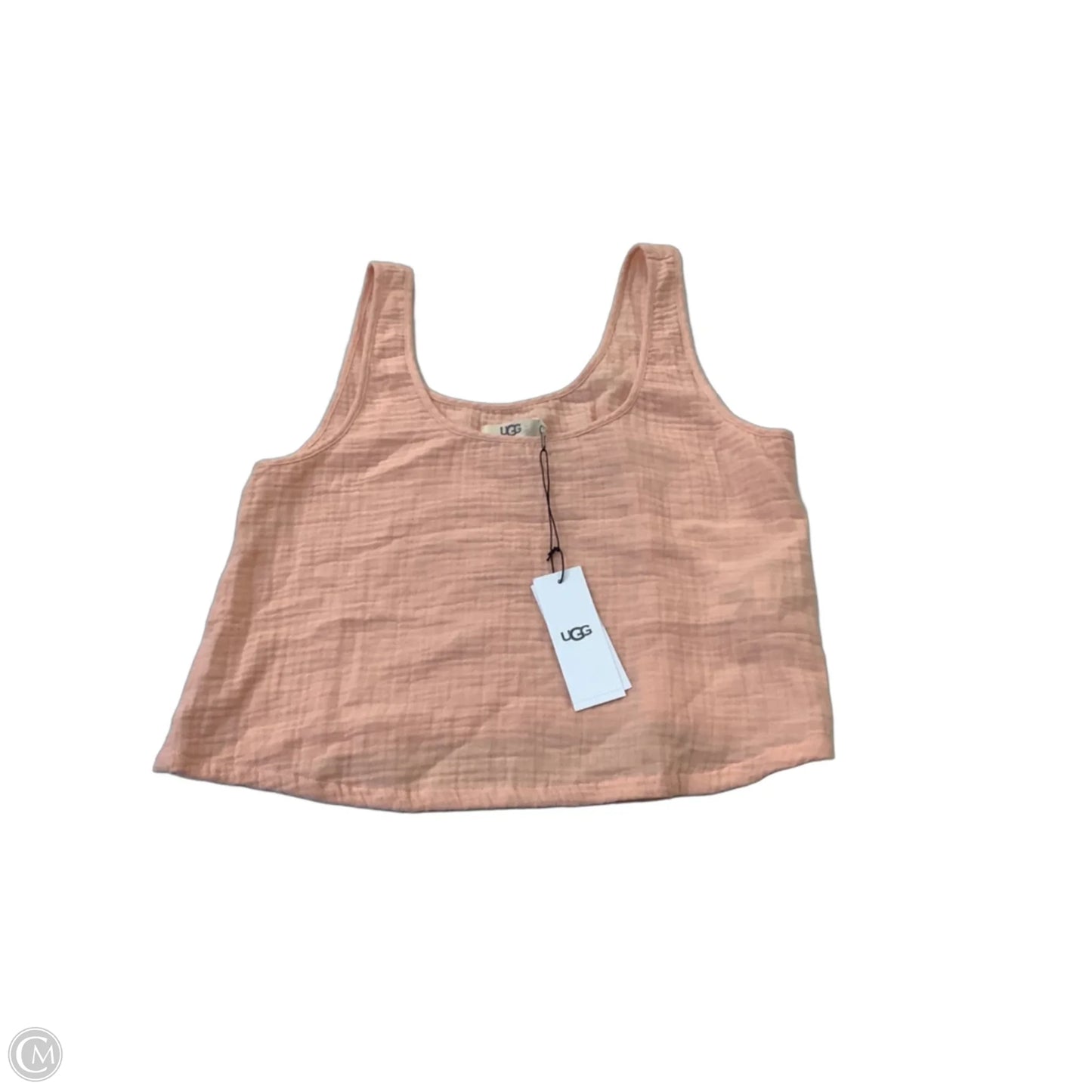 Tank Top Designer By Ugg In Peach, Size: S