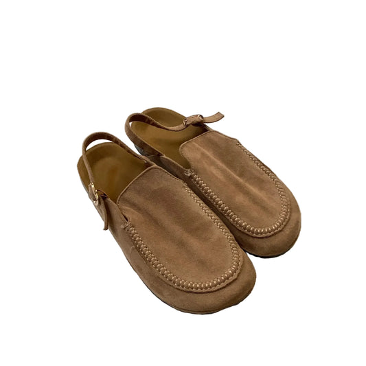 Shoes Flats By Cme In Brown, Size: 11