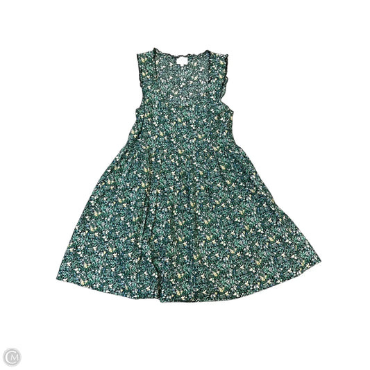 Dress Casual Short By Clothes Mentor In Floral Print, Size: L