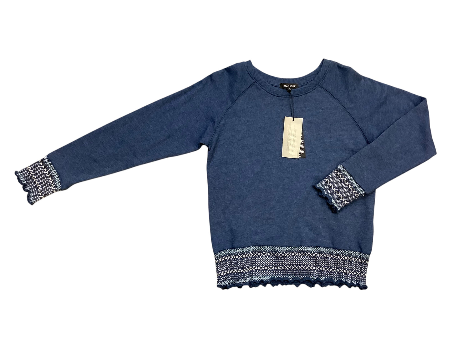 Sweatshirt Crewneck By Dear John In Blue, Size: Xs