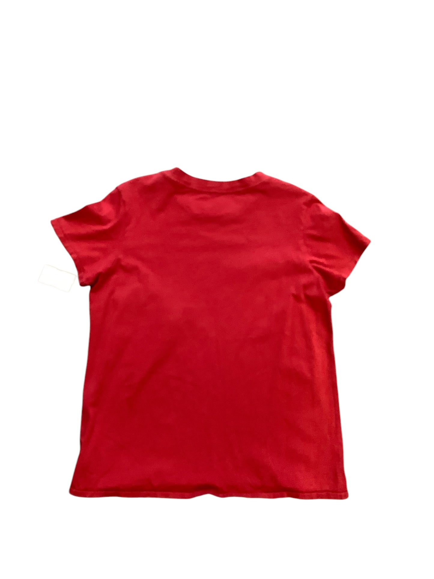 Top Short Sleeve Basic By Spiritual Gangster In Red, Size: M