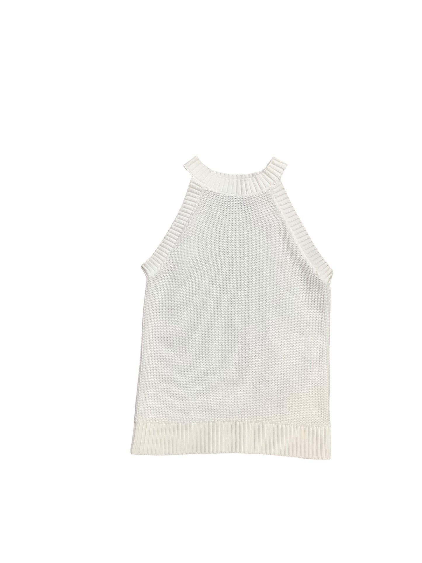 Top Sleeveless Basic By Old Navy In White, Size: Xs