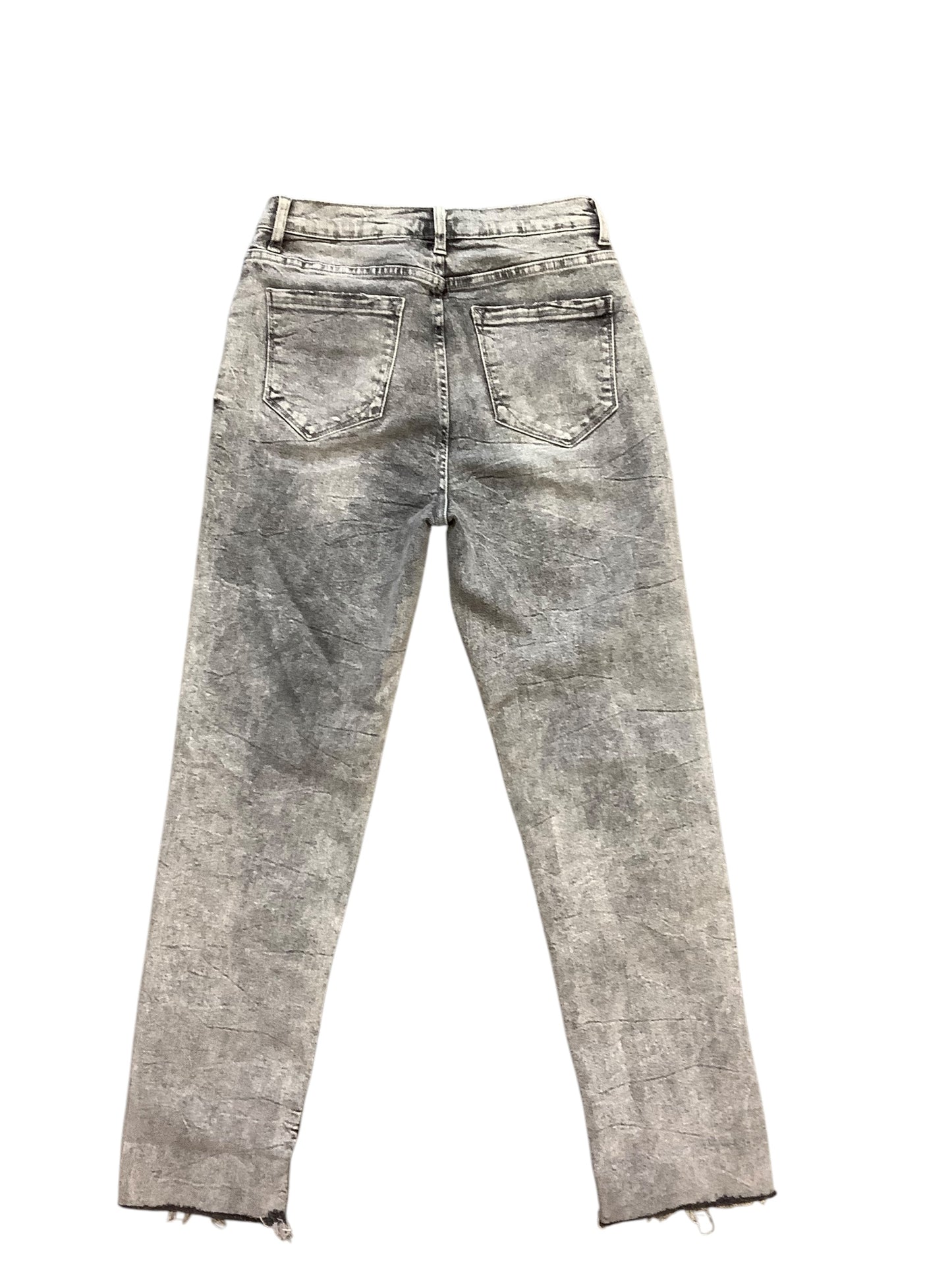 Jeans Straight By Kensie In Grey, Size: 8