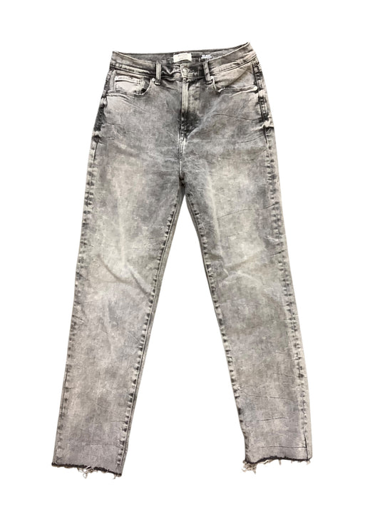 Jeans Straight By Kensie In Grey, Size: 8