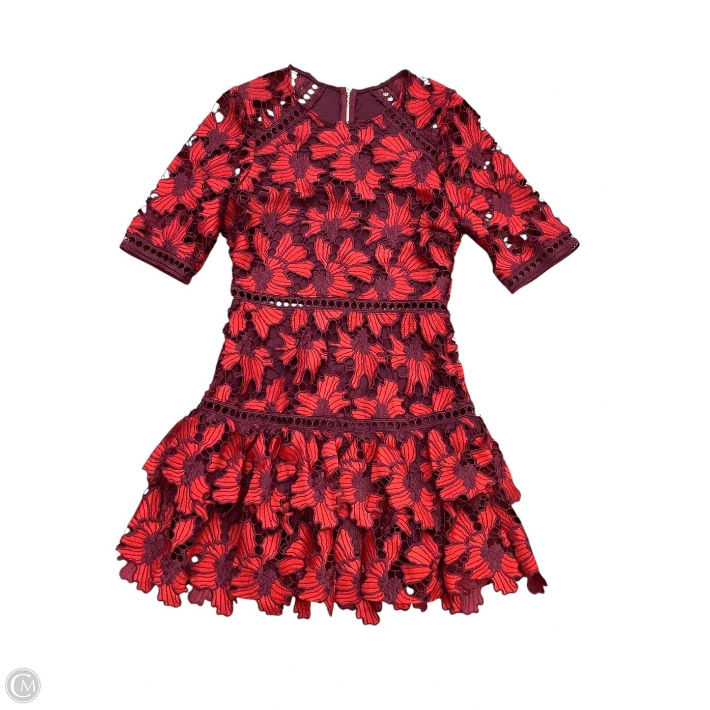 Dress Party Short By Clothes Mentor In Red, Size: L