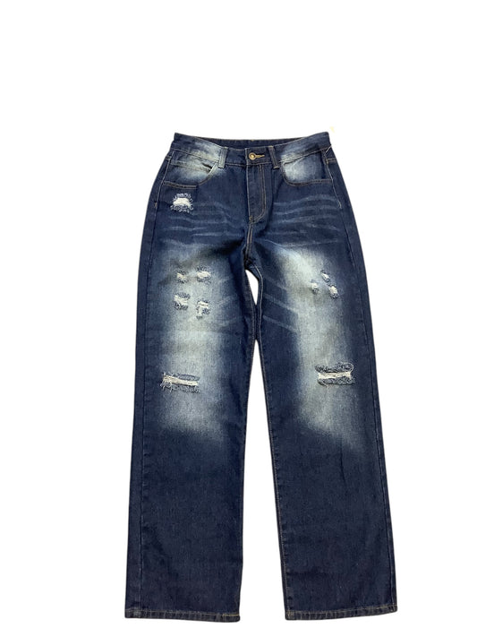 Jeans Flared By Clothes Mentor In Blue, Size: L