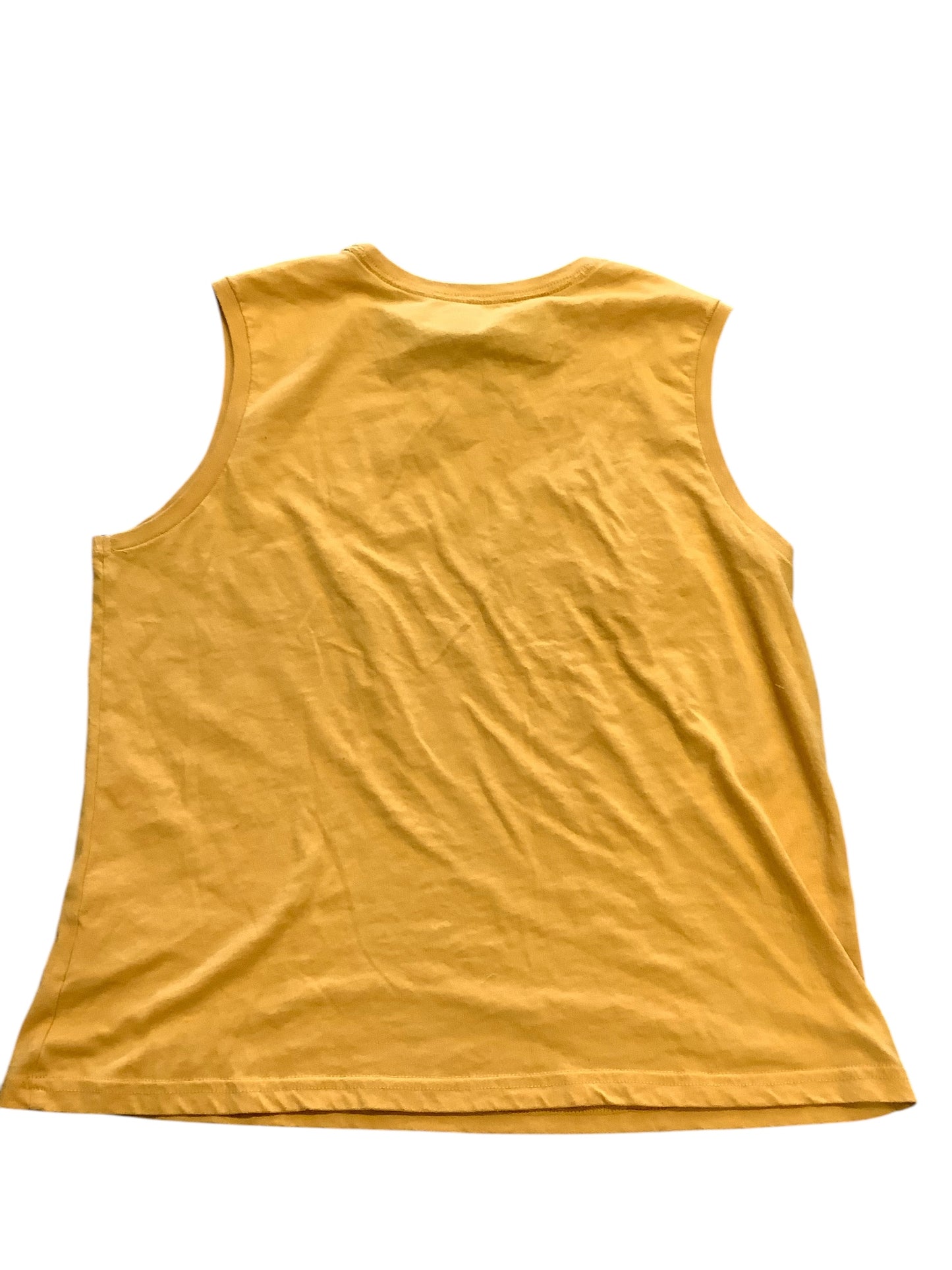 Top Sleeveless Basic By Z Supply In Gold, Size: L