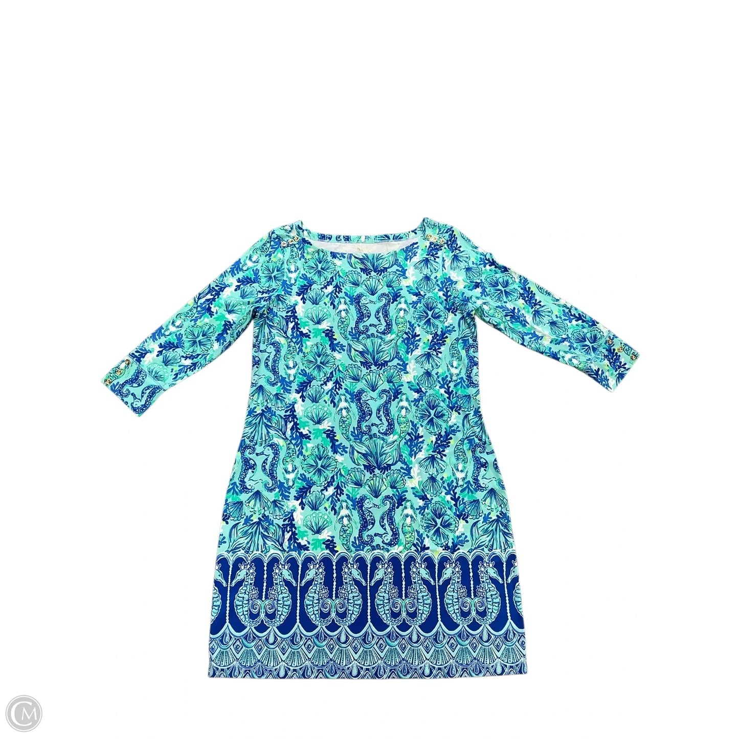 Dress Designer By Lilly Pulitzer In Blue, Size: L
