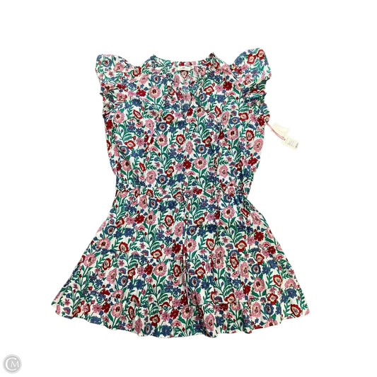 Dress Casual Midi By Vineyard Vines In Blue & Pink, Size: 2x