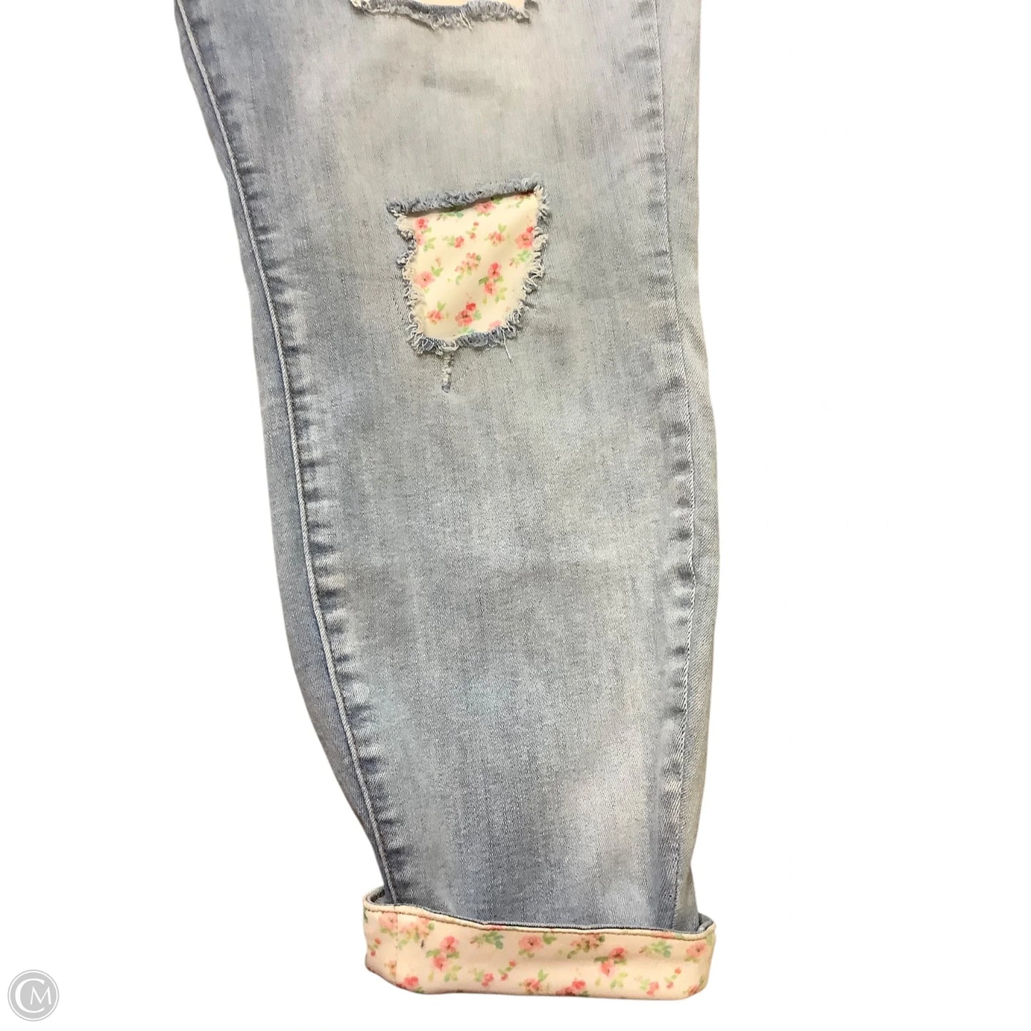 Jeans Skinny By Judy Blue In Blue Denim, Size: 20