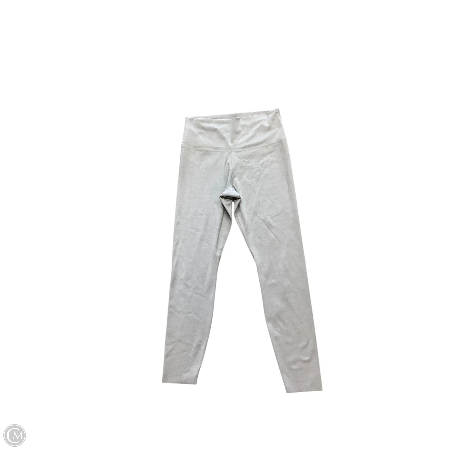 Athletic Leggings By Nike Apparel In Grey, Size: M