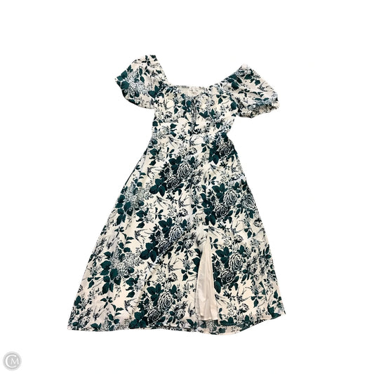 Dress Party Long By Cmb In Green & White, Size: M