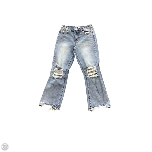 Jeans Boot Cut By Vervet In Blue Denim, Size: 9 (29)