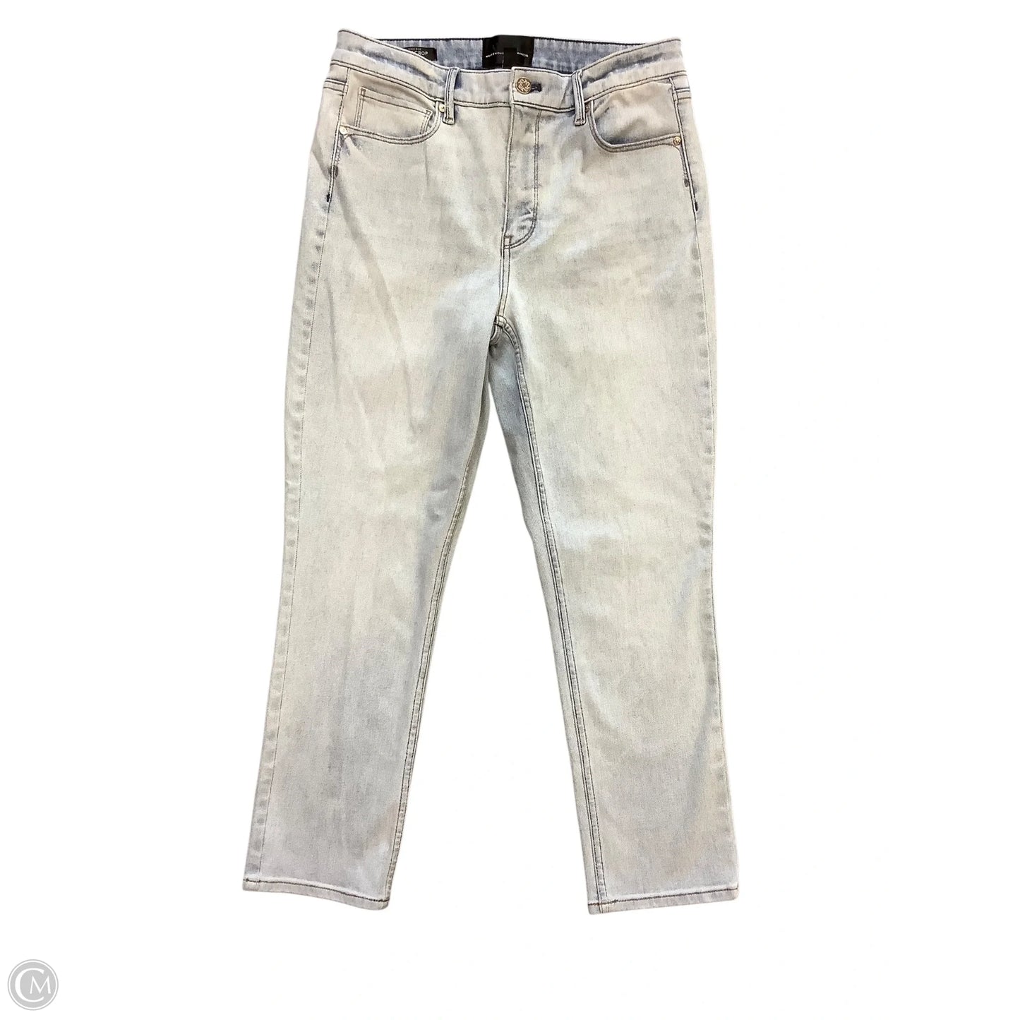 Jeans Cropped By White House Black Market In Blue Denim, Size: 8