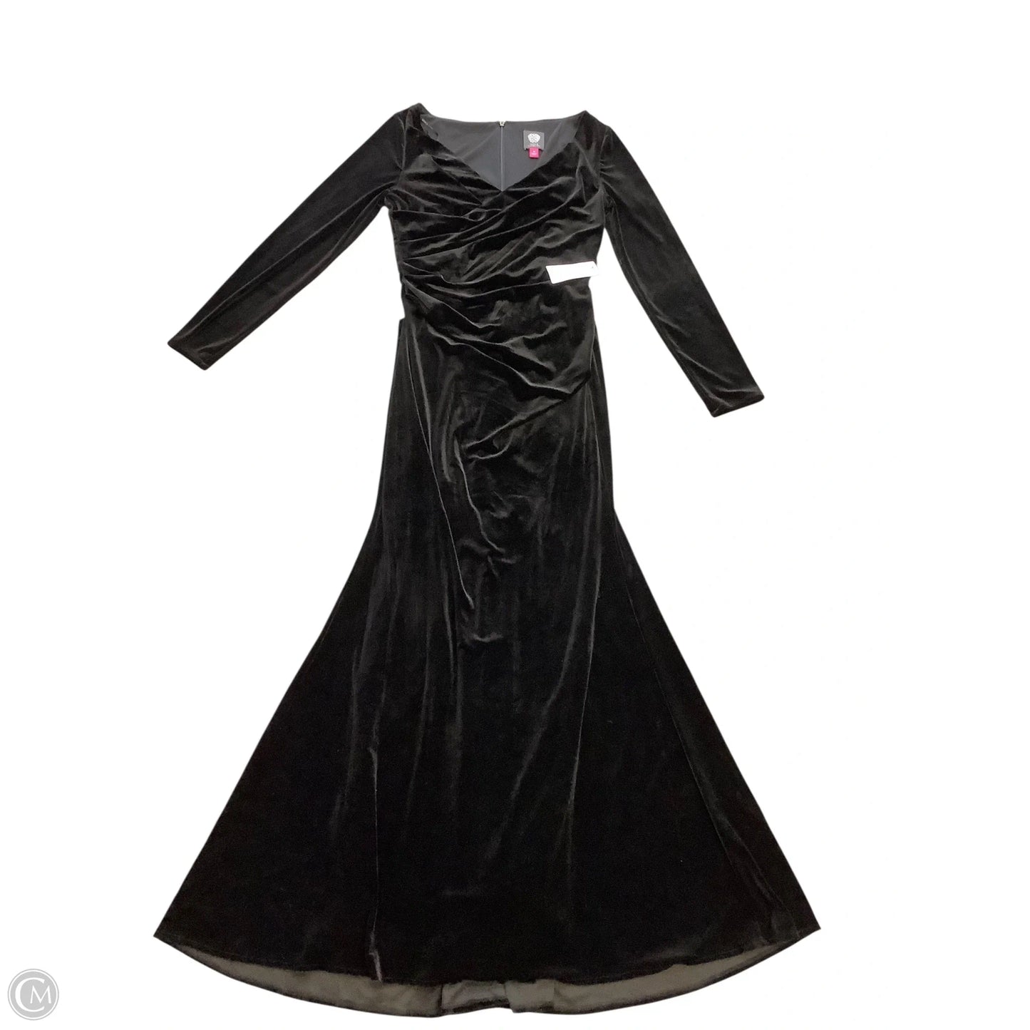 Dress Party Long By Vince Camuto In Black, Size: 10