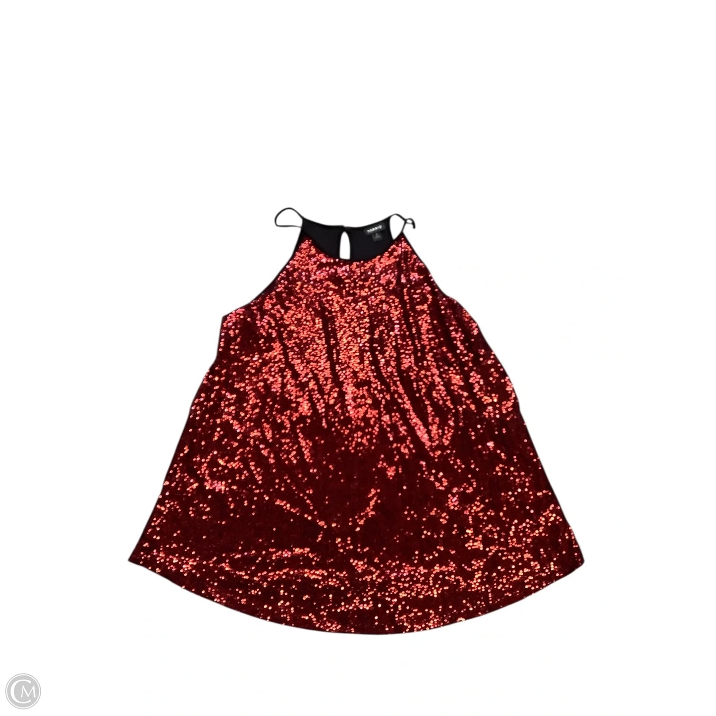 Top Sleeveless By Torrid In Red, Size: 1x