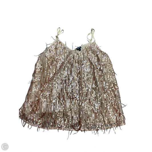 Top Sleeveless By Torrid In Rose Gold, Size: 1x