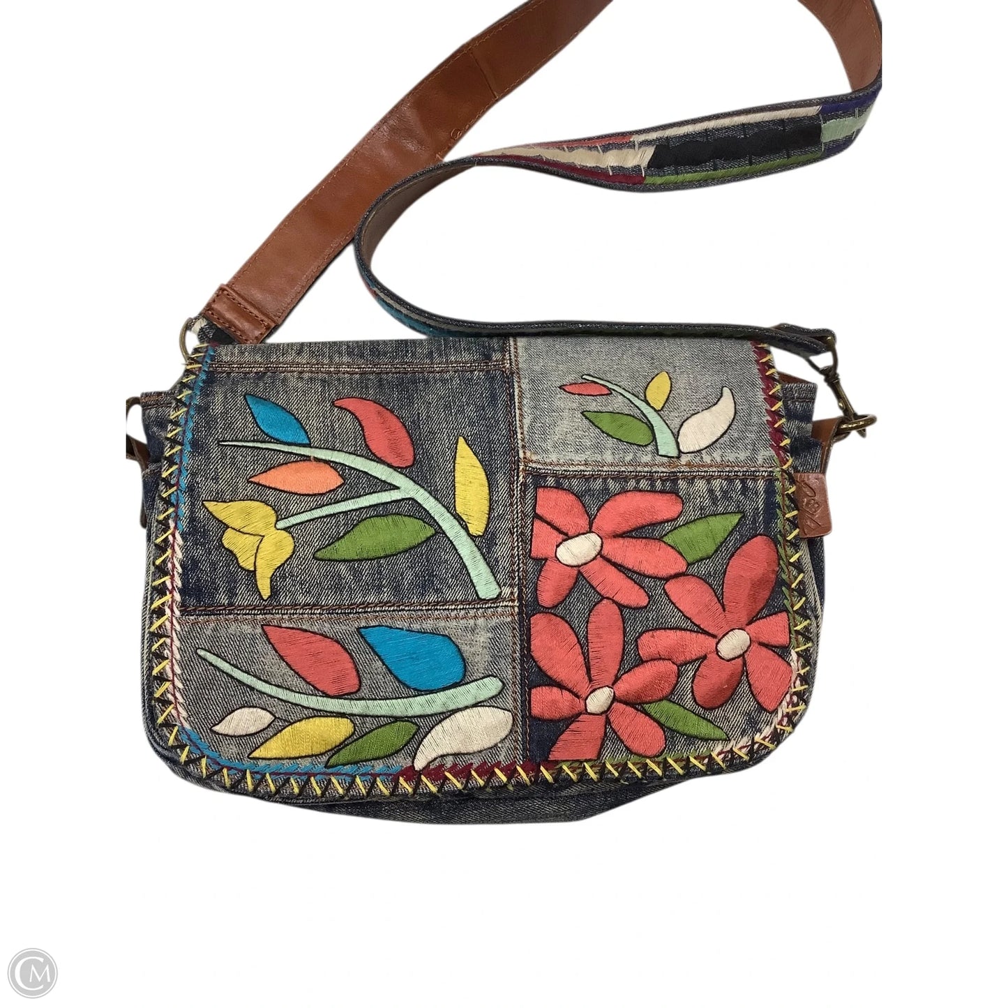 Crossbody Designer By Patricia Nash, Size: Medium