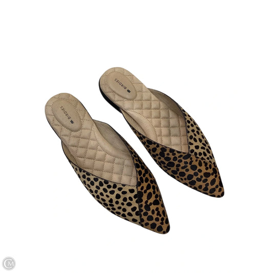Shoes Flats By Birdies In Animal Print, Size: 8.5