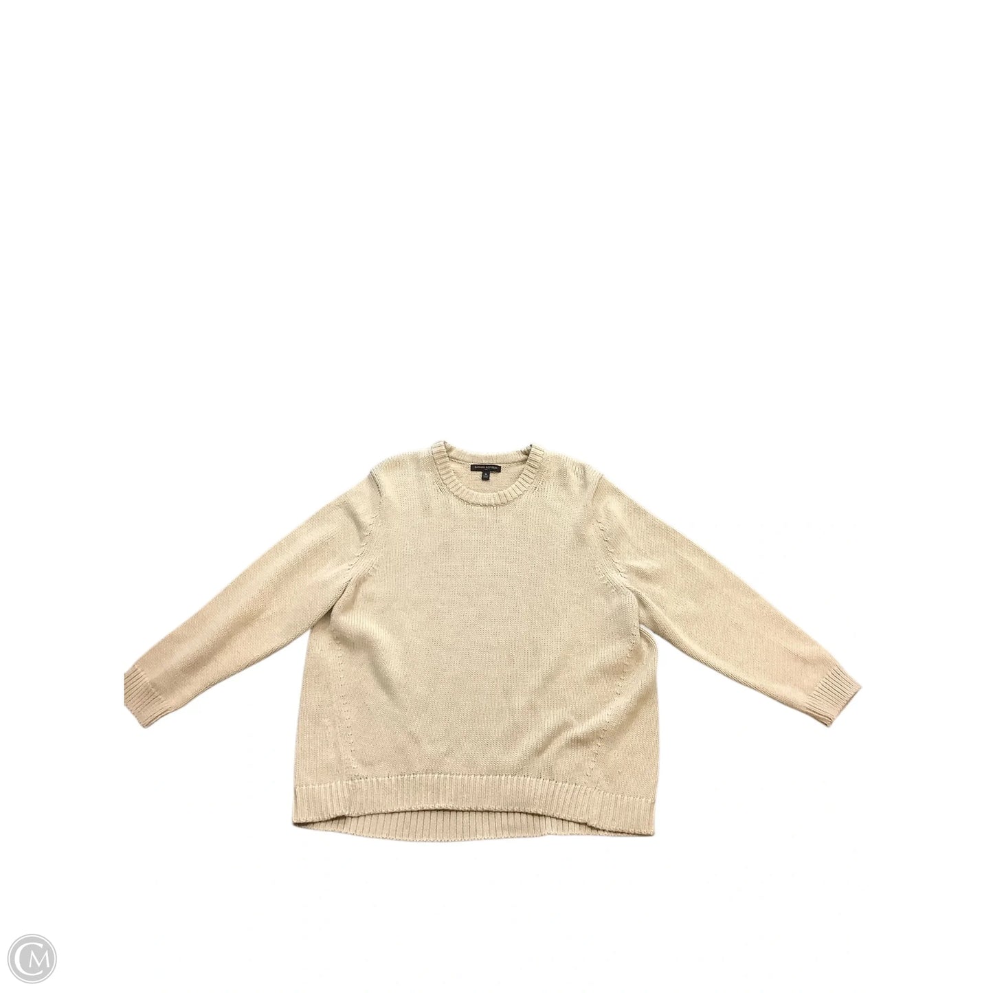 Sweater By Banana Republic In Tan, Size: M