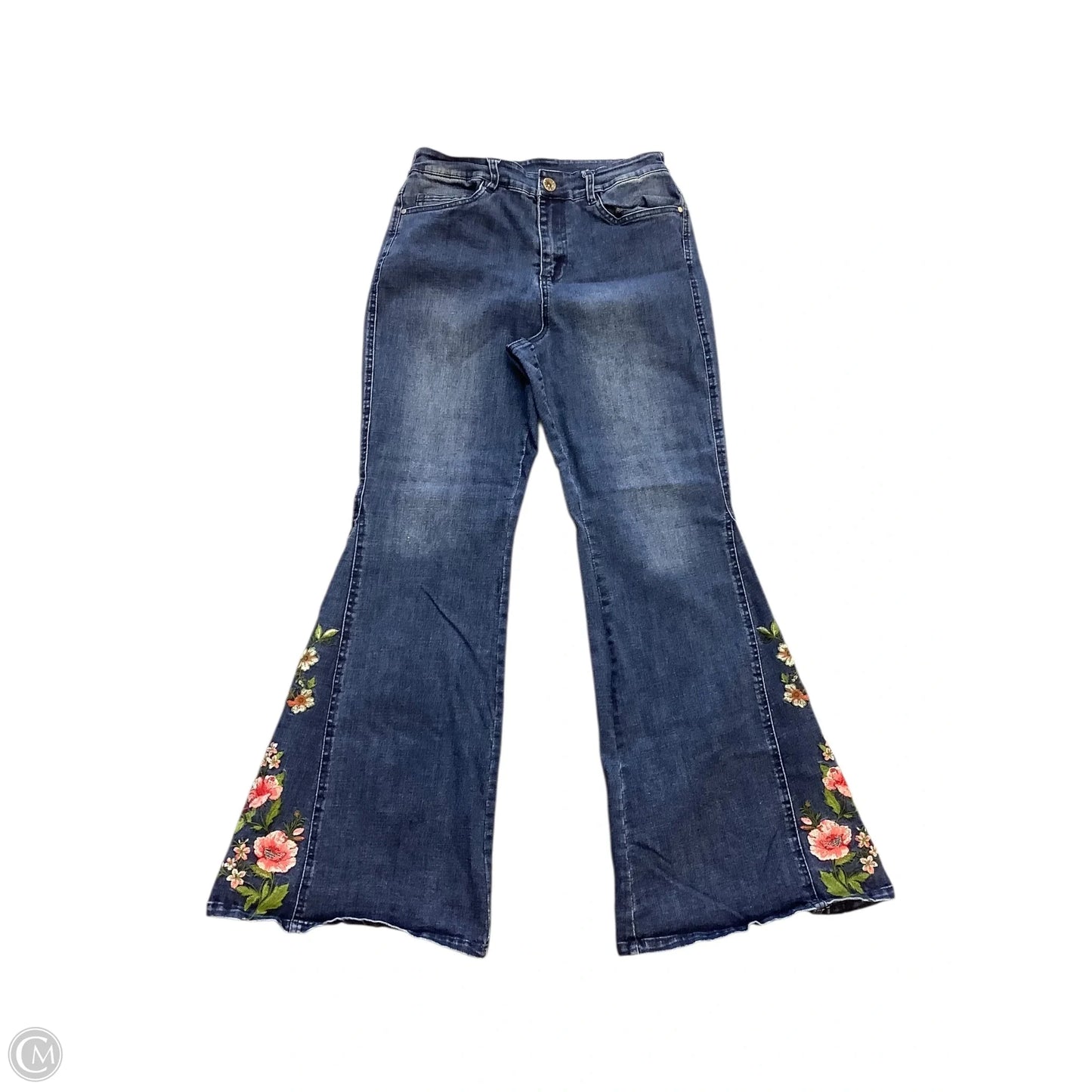 Jeans Boot Cut By Clothes Mentor In Blue Denim, Size: 8