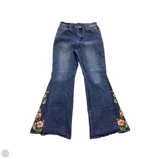 Jeans Boot Cut By Clothes Mentor In Blue Denim, Size: 8