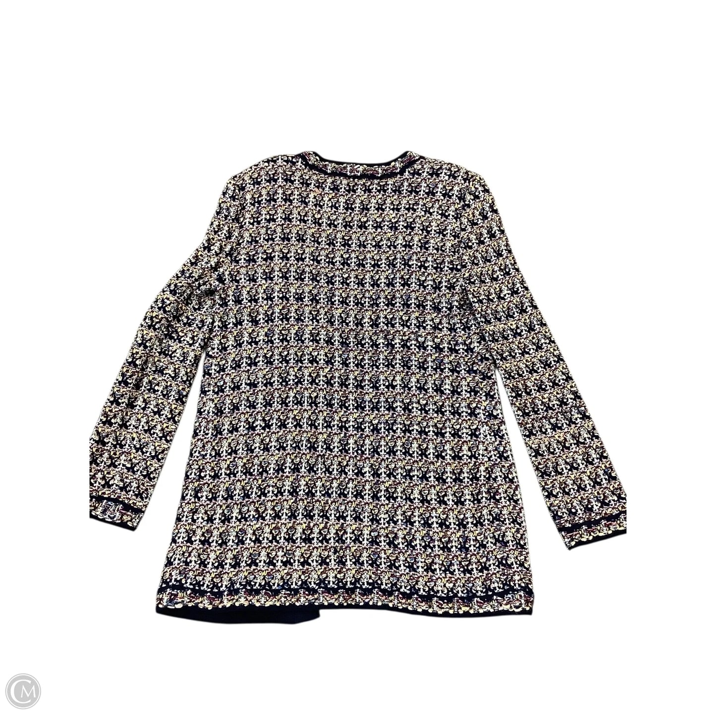 Sweater Cardigan Luxury Designer By St John Collection In Multi-colored, Size: 8