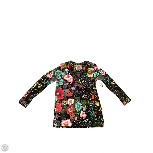 Top Long Sleeve By Johnny Was In Multi-colored, Size: S