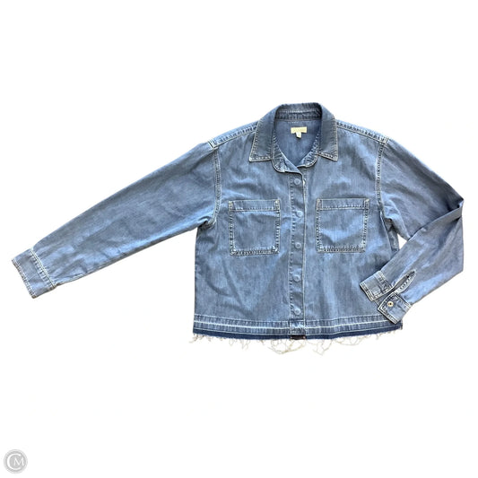 Jacket Denim By Pilcro In Blue Denim, Size: M