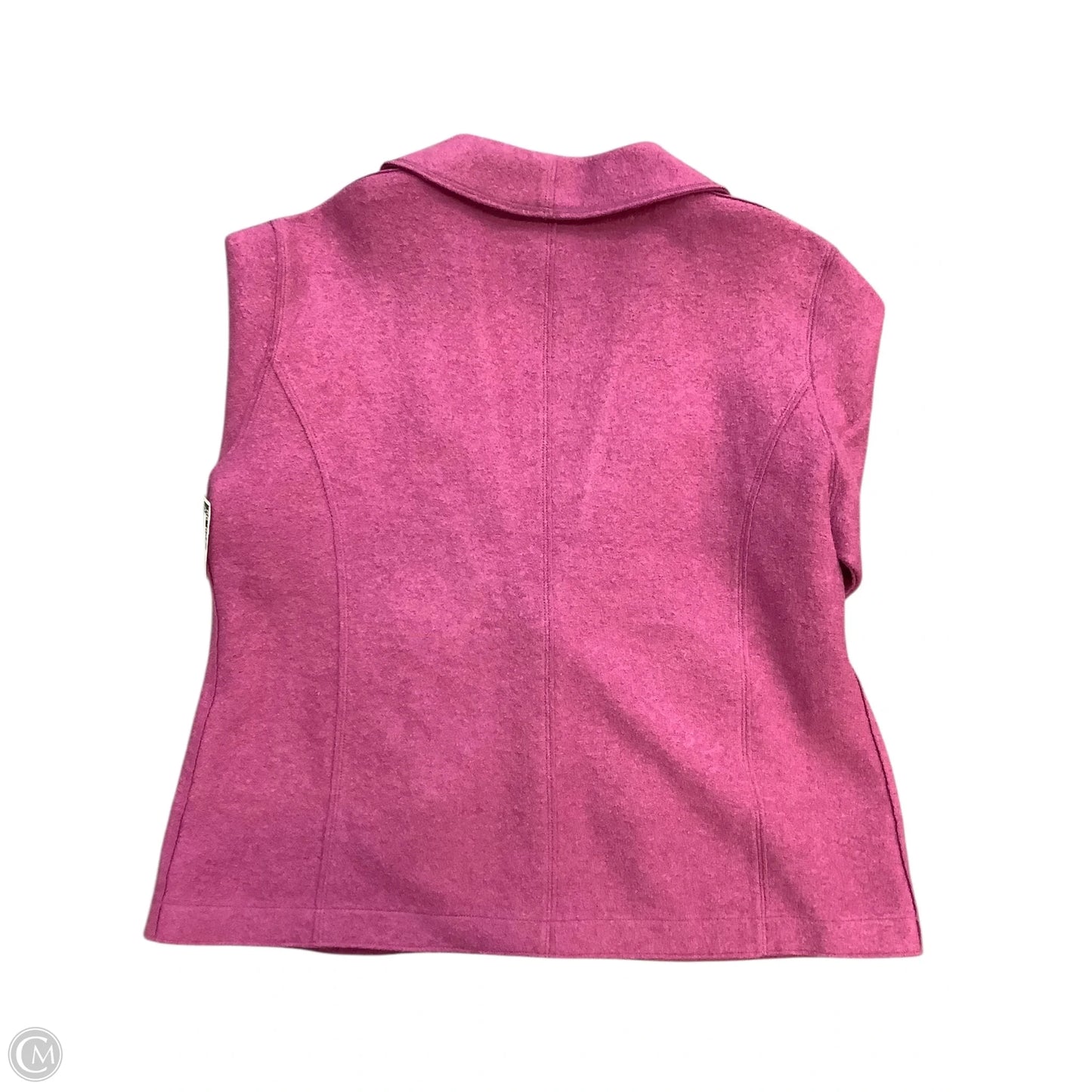 Jacket Other By Eileen Fisher In Purple, Size: L AS IS