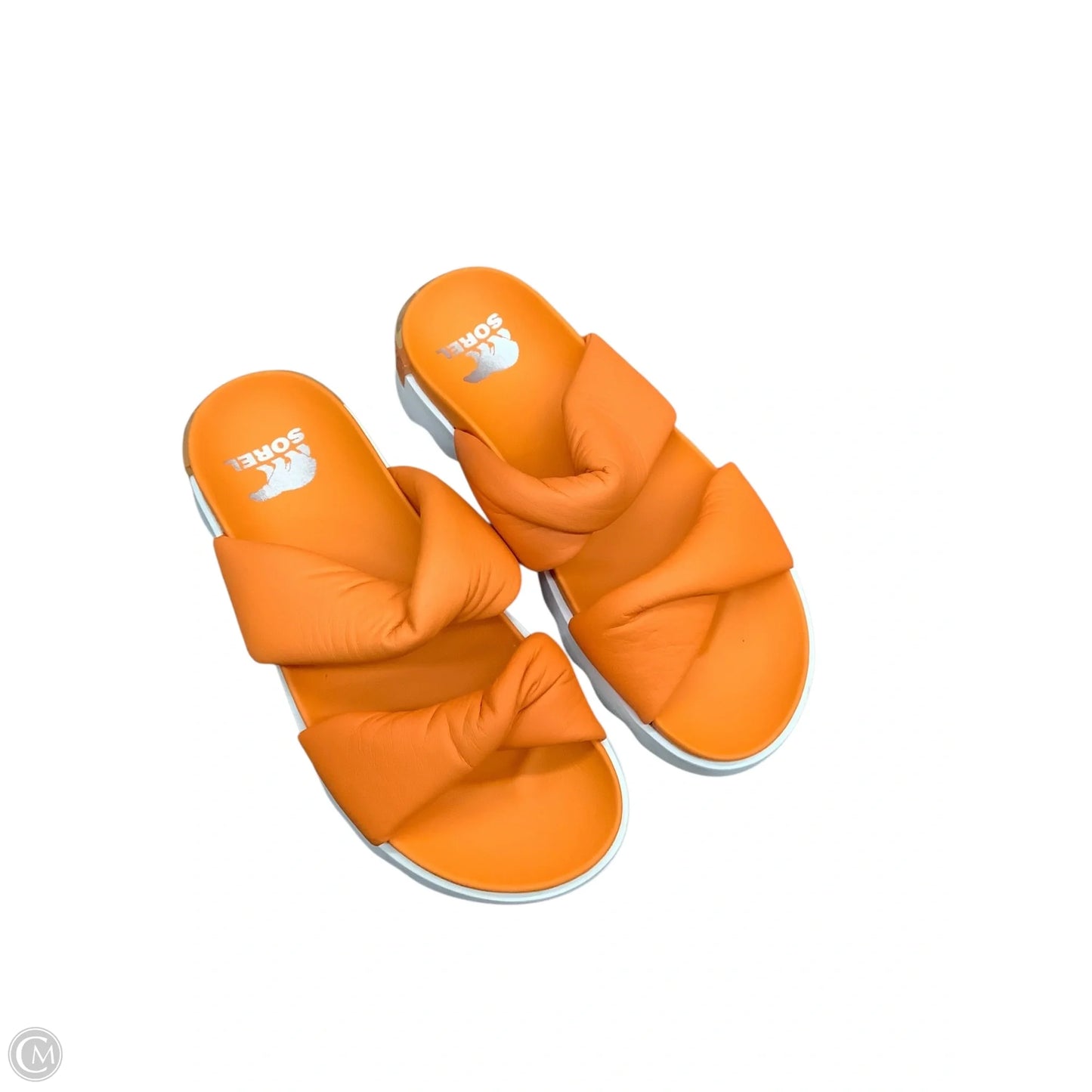 Sandals Flats By Sorel In Orange, Size: 8.5