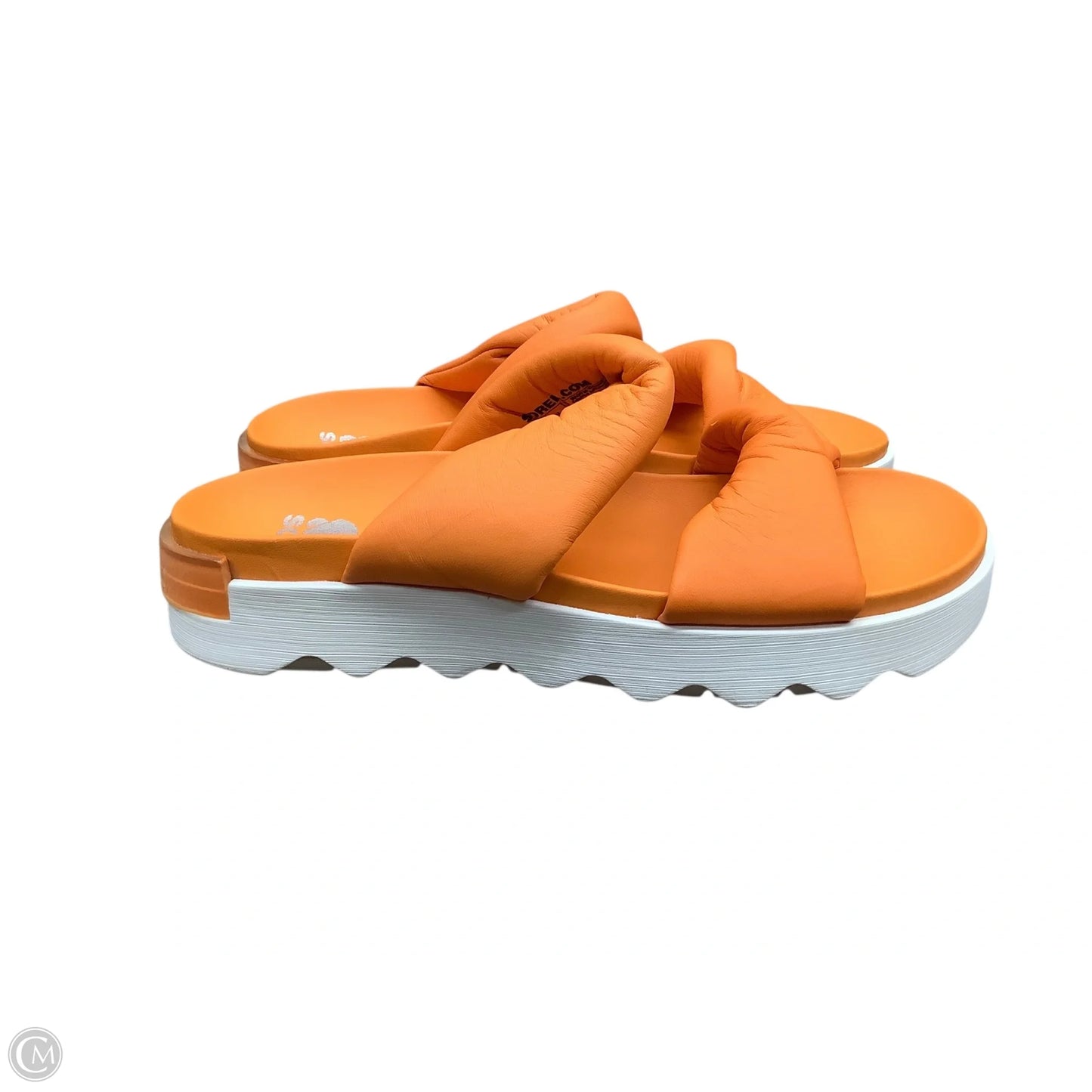 Sandals Flats By Sorel In Orange, Size: 8.5