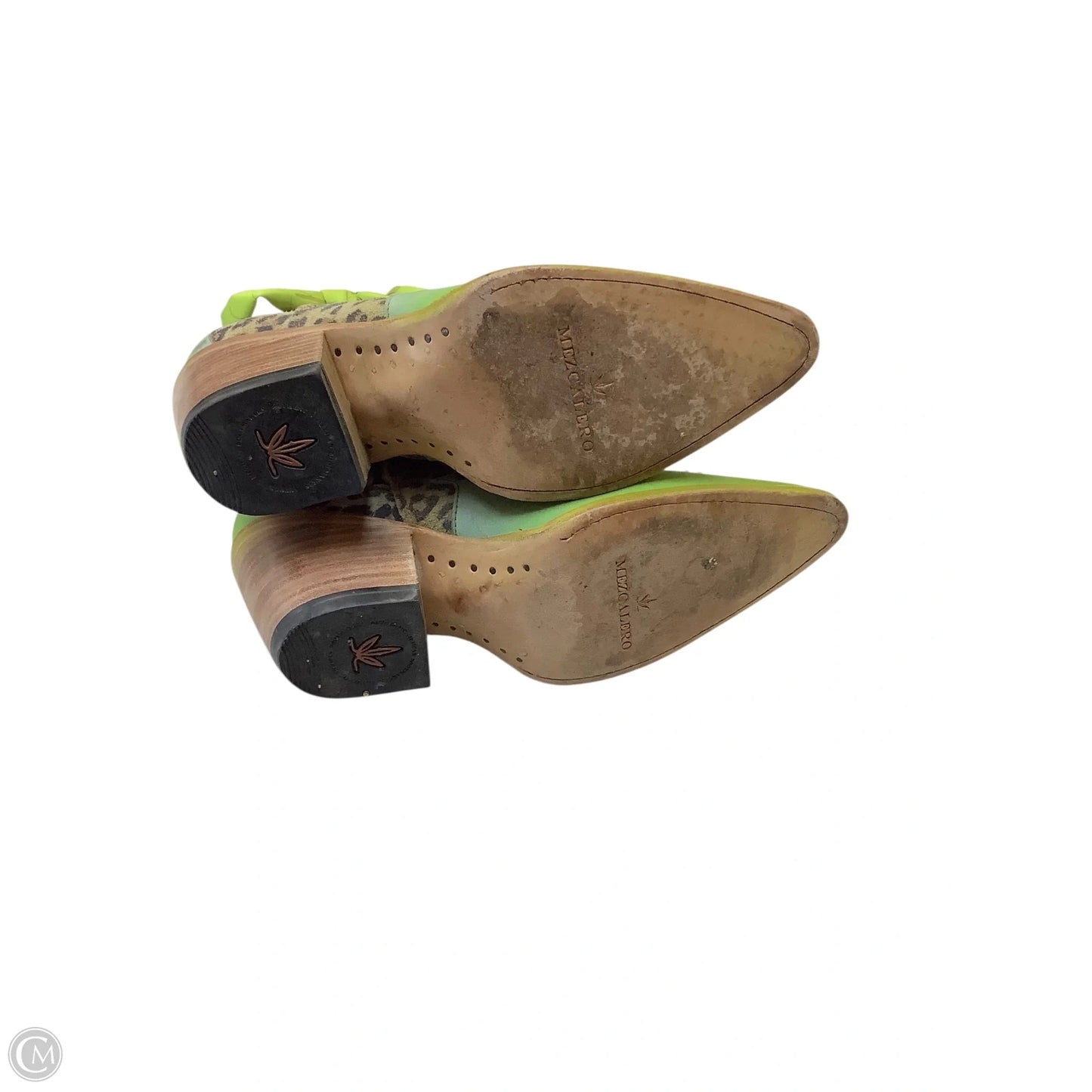 Boots Ankle Heels By Cma In Multi-colored, Size: 8