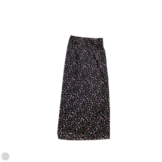 Skirt Maxi By Free People In Black & Purple, Size: Xs