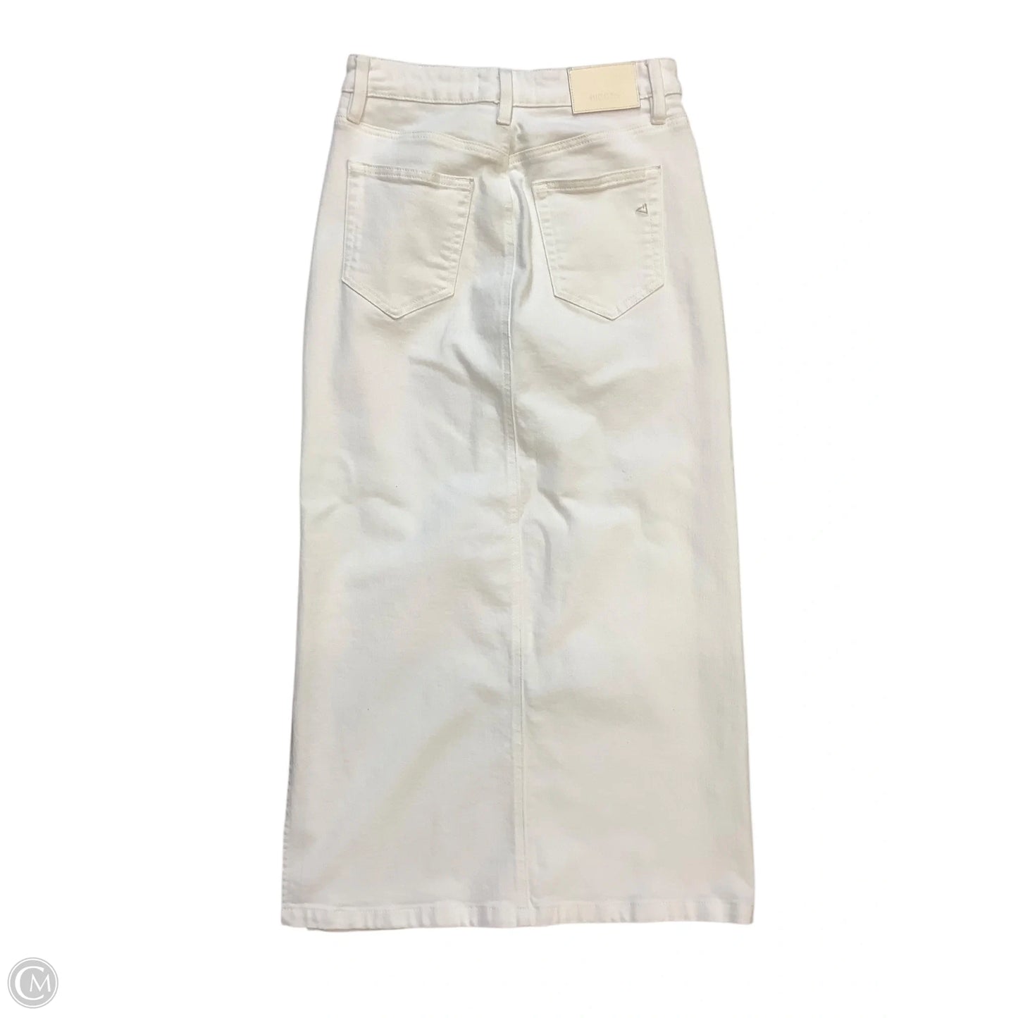 Skirt Maxi By Hidden In White Denim, Size: S