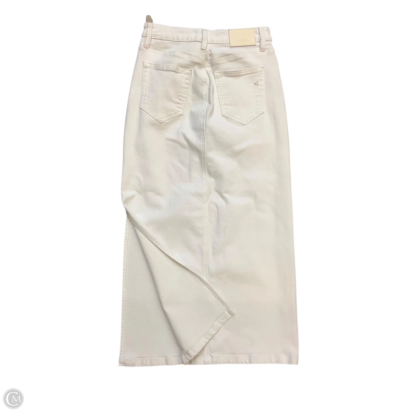 Skirt Maxi By Hidden In White Denim, Size: S