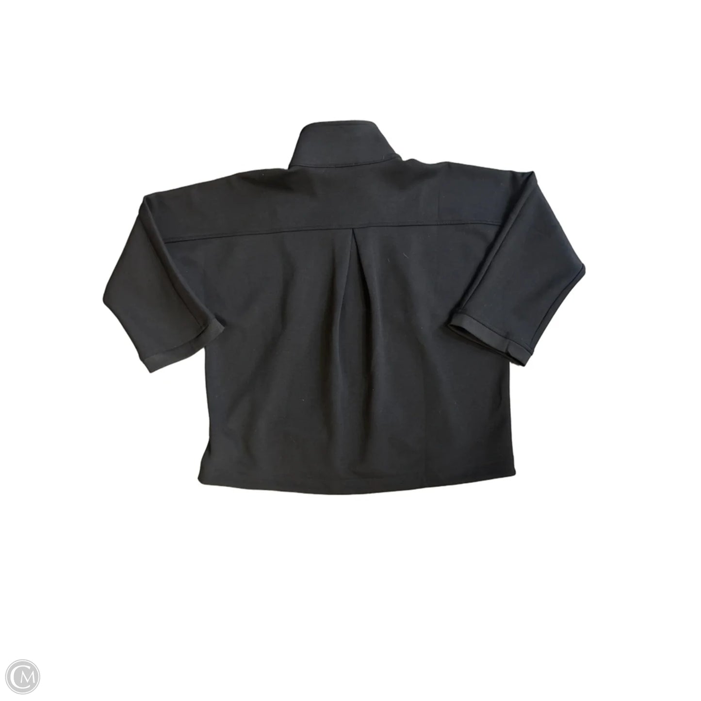 Athletic Jacket By Talbots In Black, Size: Xs