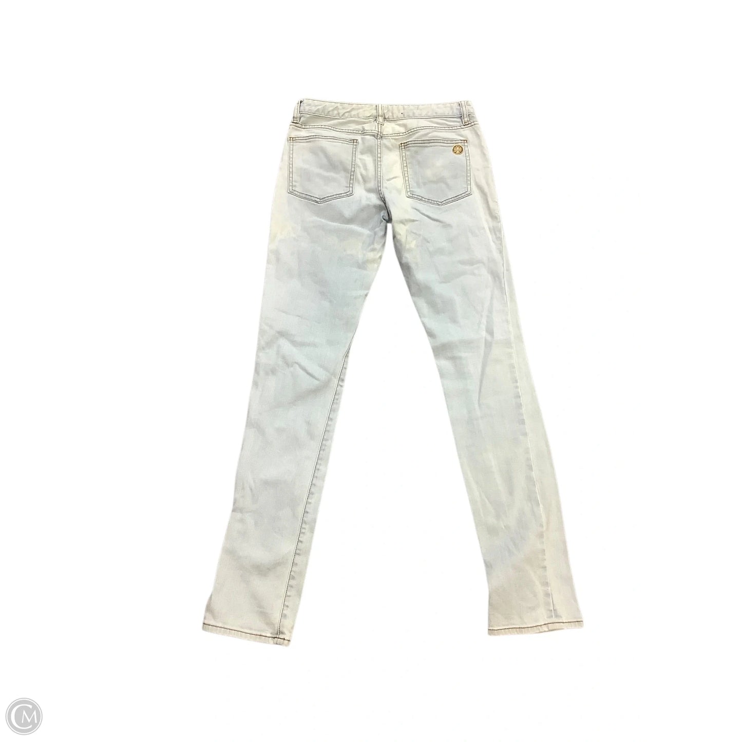 Jeans Designer By Tory Burch In Blue Denim, Size: 8 (29)