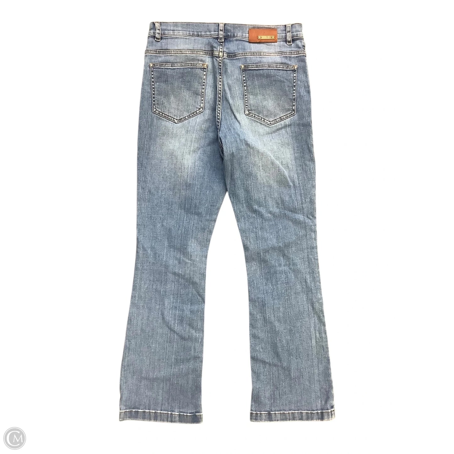 Jeans Designer By Escada In Blue Denim, Size: 8(escada sz 38)