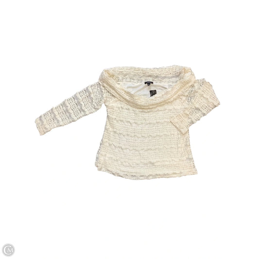 Blouse 3/4 Sleeve By Torrid In Cream, Size: 3x