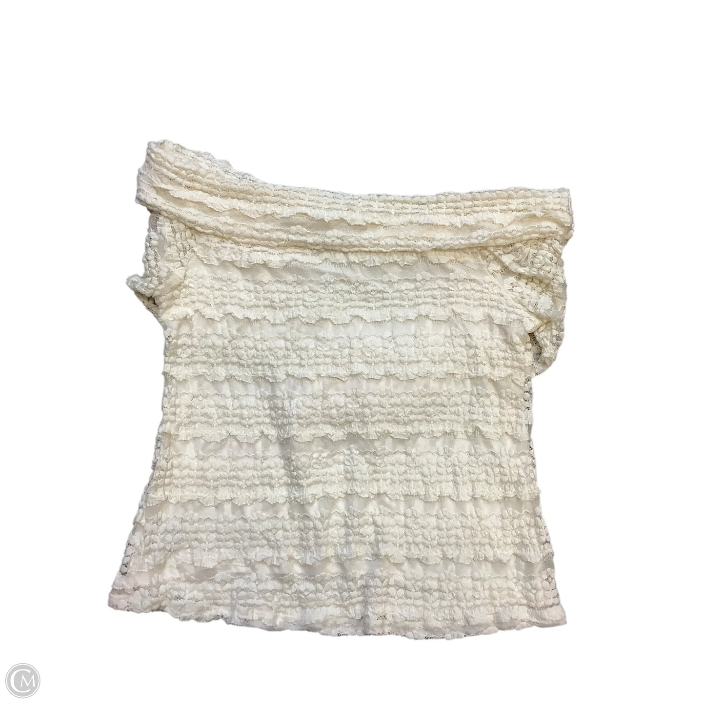 Blouse 3/4 Sleeve By Torrid In Cream, Size: 3x