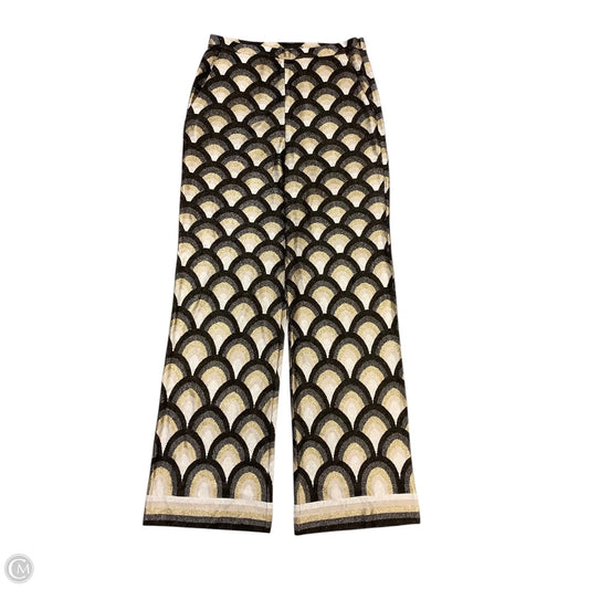 Pants Dress By Trina Turk In Black & Gold, Size: 4